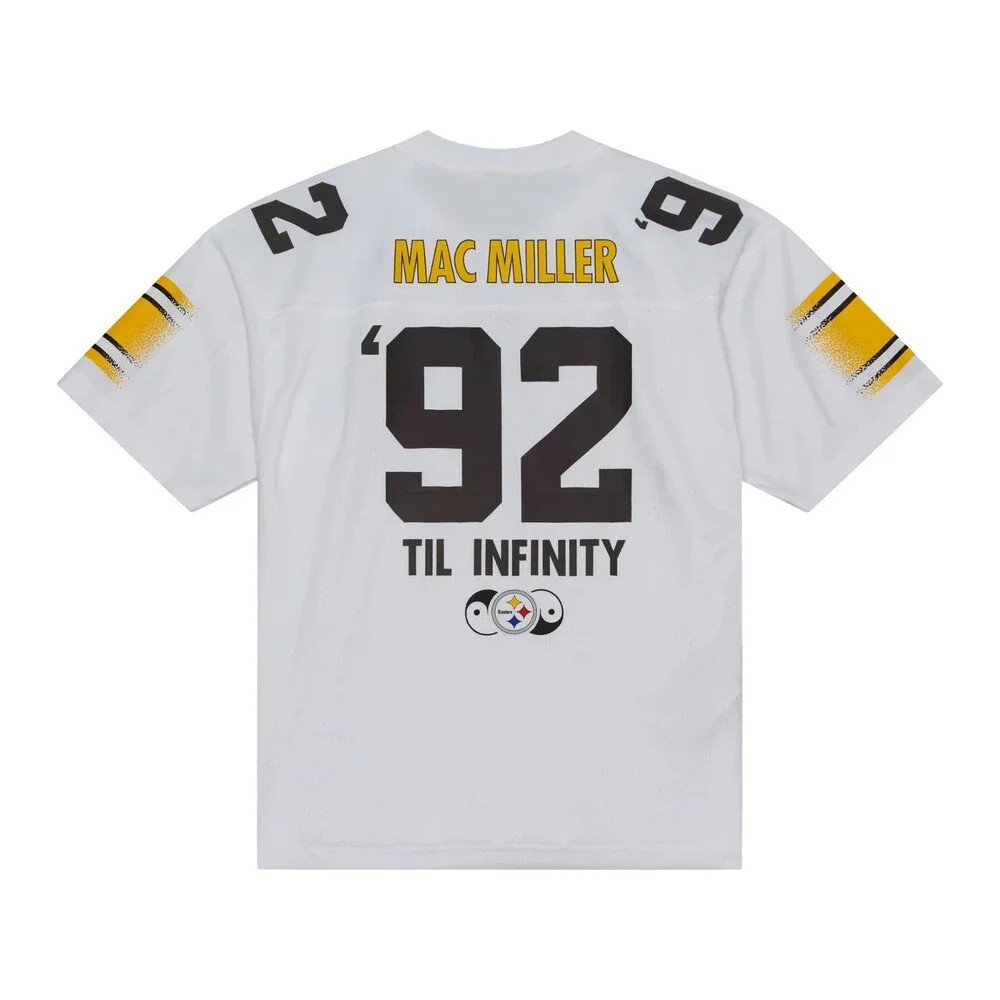 STEELERS X MAC MILLER TIL INFINITY WHITE LEGACY JERSEY XL | Presale 05/11/2026